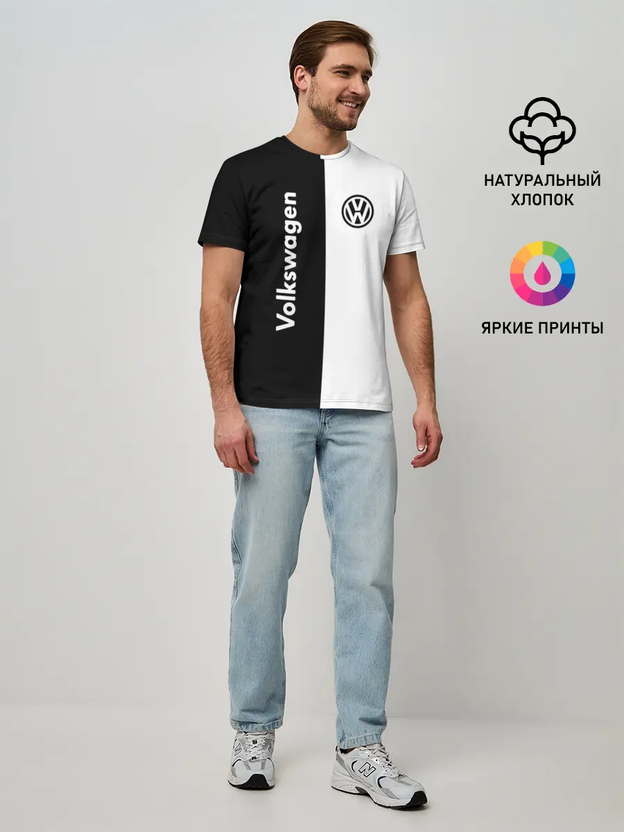 Мужская базовая футболка / Volkswagen