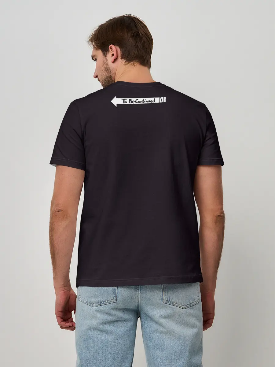Мужская базовая футболка / To be continued