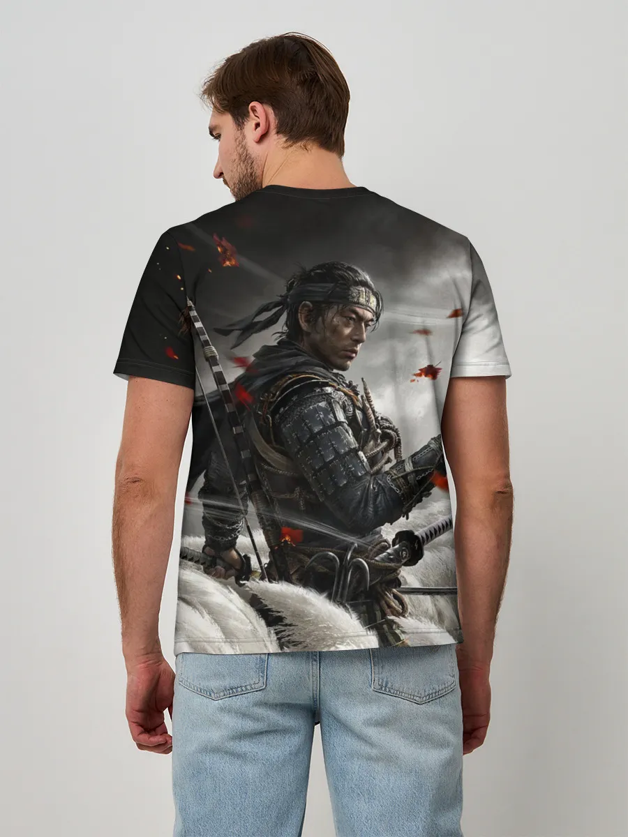 Мужская базовая футболка / Ghost of Tsushima