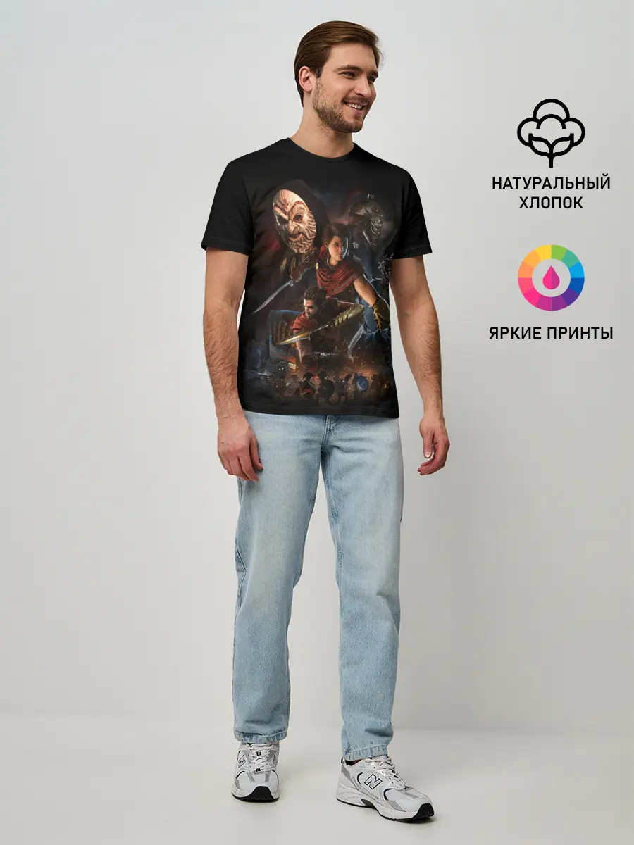 Мужская базовая футболка / ASSASSINS CREED