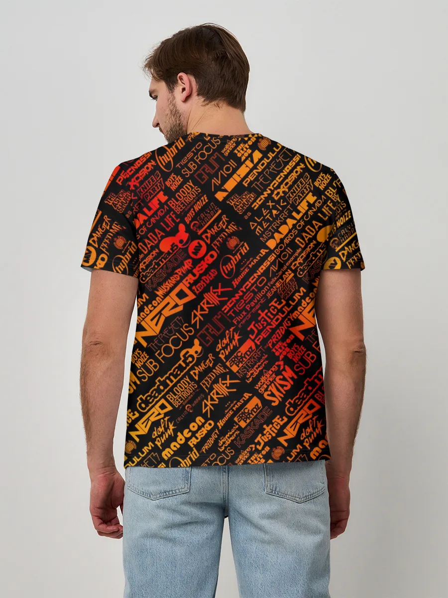 Мужская базовая футболка / Музыкальные бренды