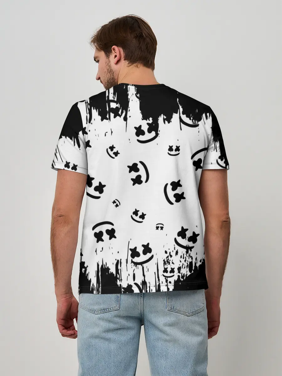 Мужская базовая футболка / MARSHMELLO / МАРШМЕЛЛОУ
