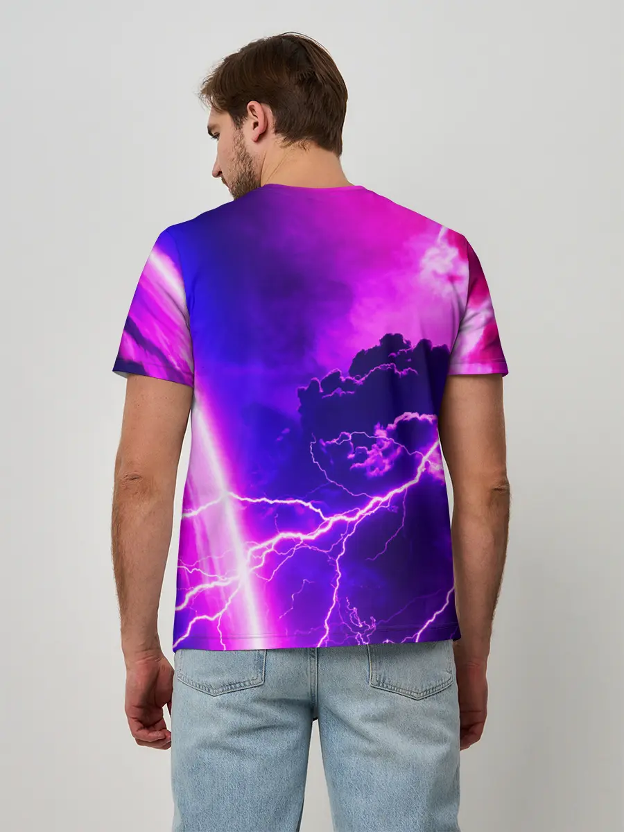 Мужская базовая футболка / Гроза