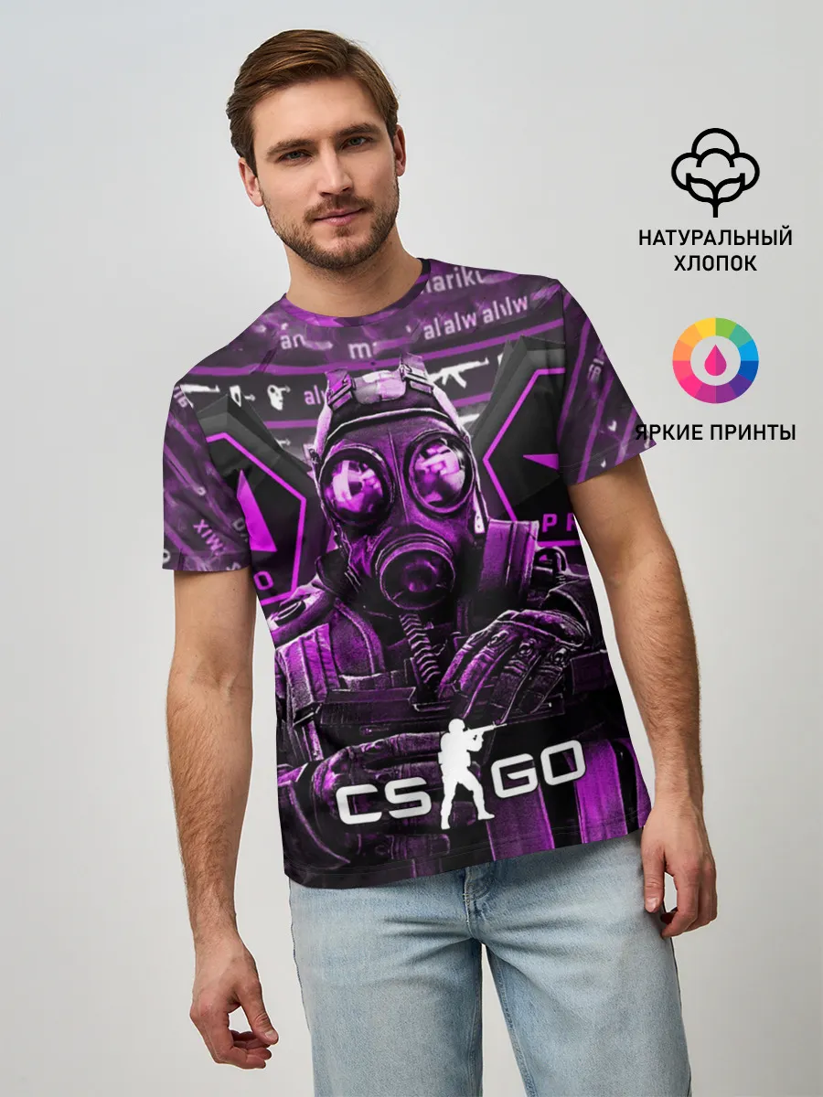 Мужская базовая футболка / CS:GO