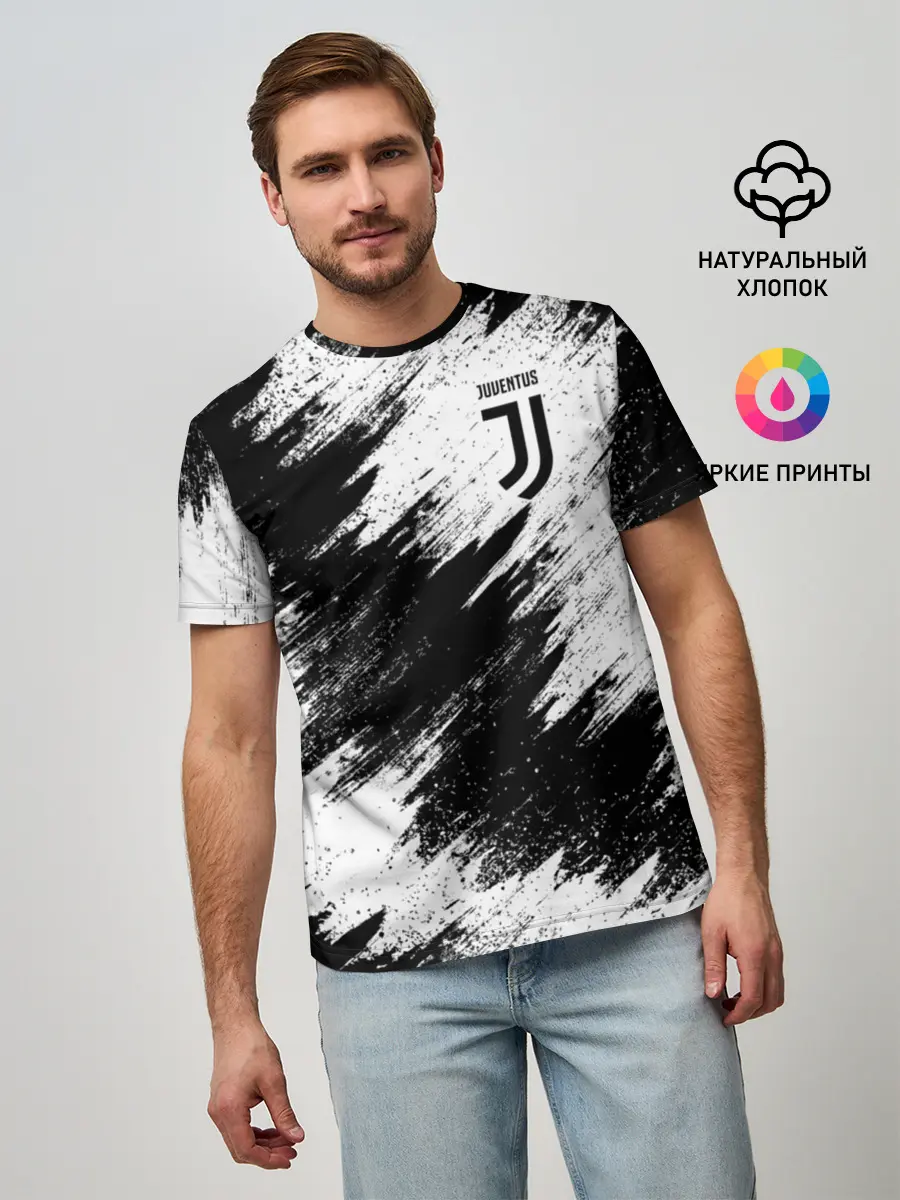 Мужская базовая футболка / Juventus