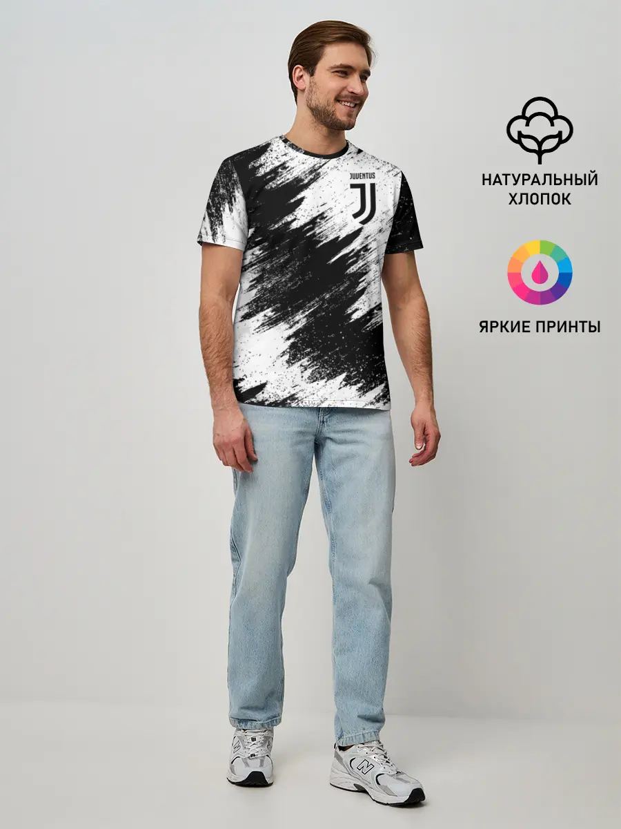 Мужская базовая футболка / Juventus