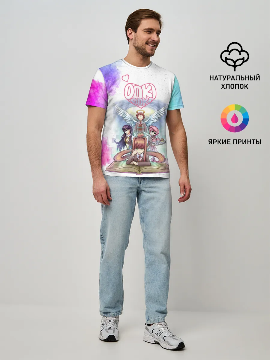 Мужская базовая футболка / Doki Doki | Доки Доки