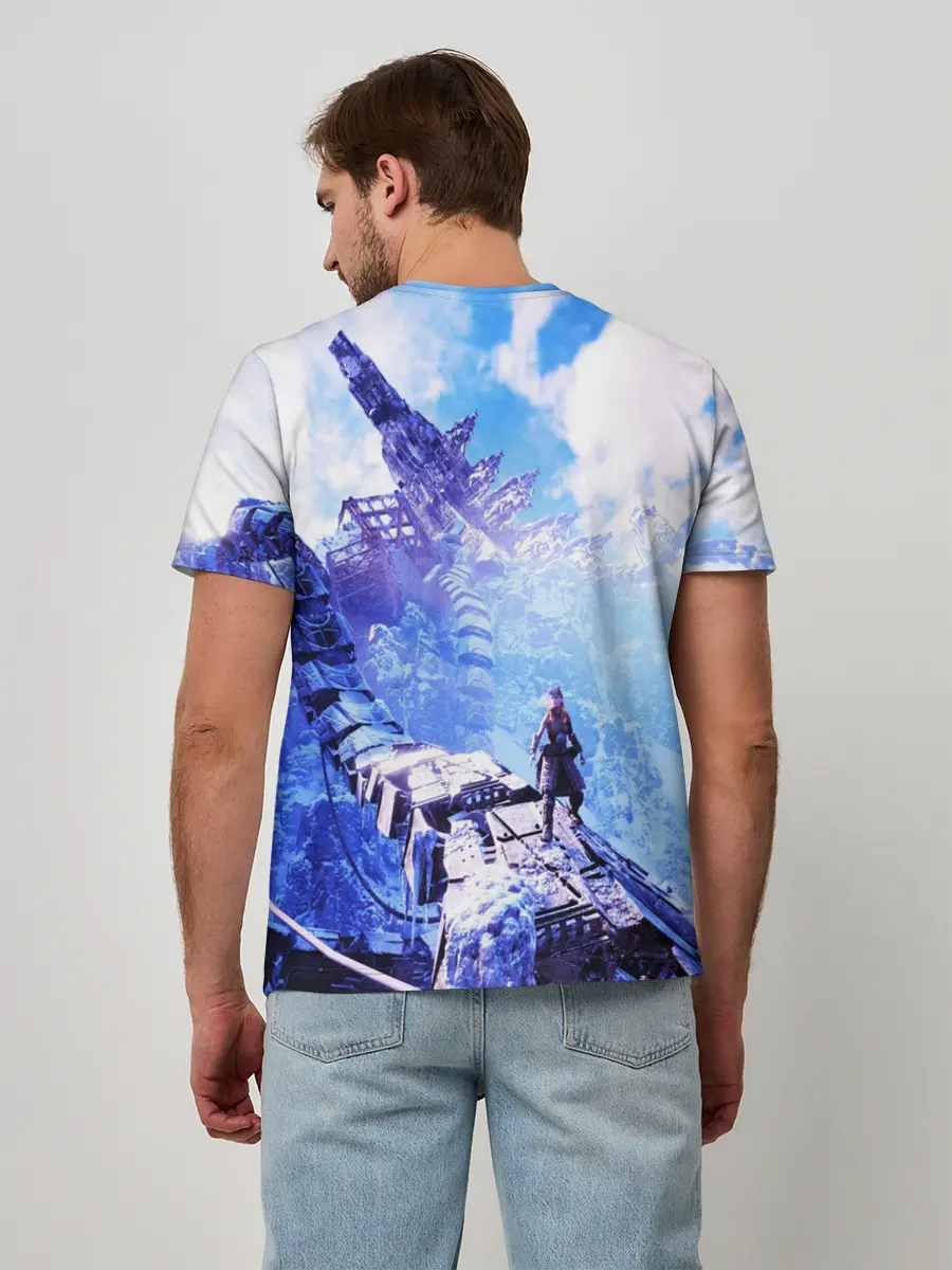 Мужская базовая футболка / Horizon Zero Dawn