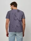 Мужская базовая футболка / Puzzles