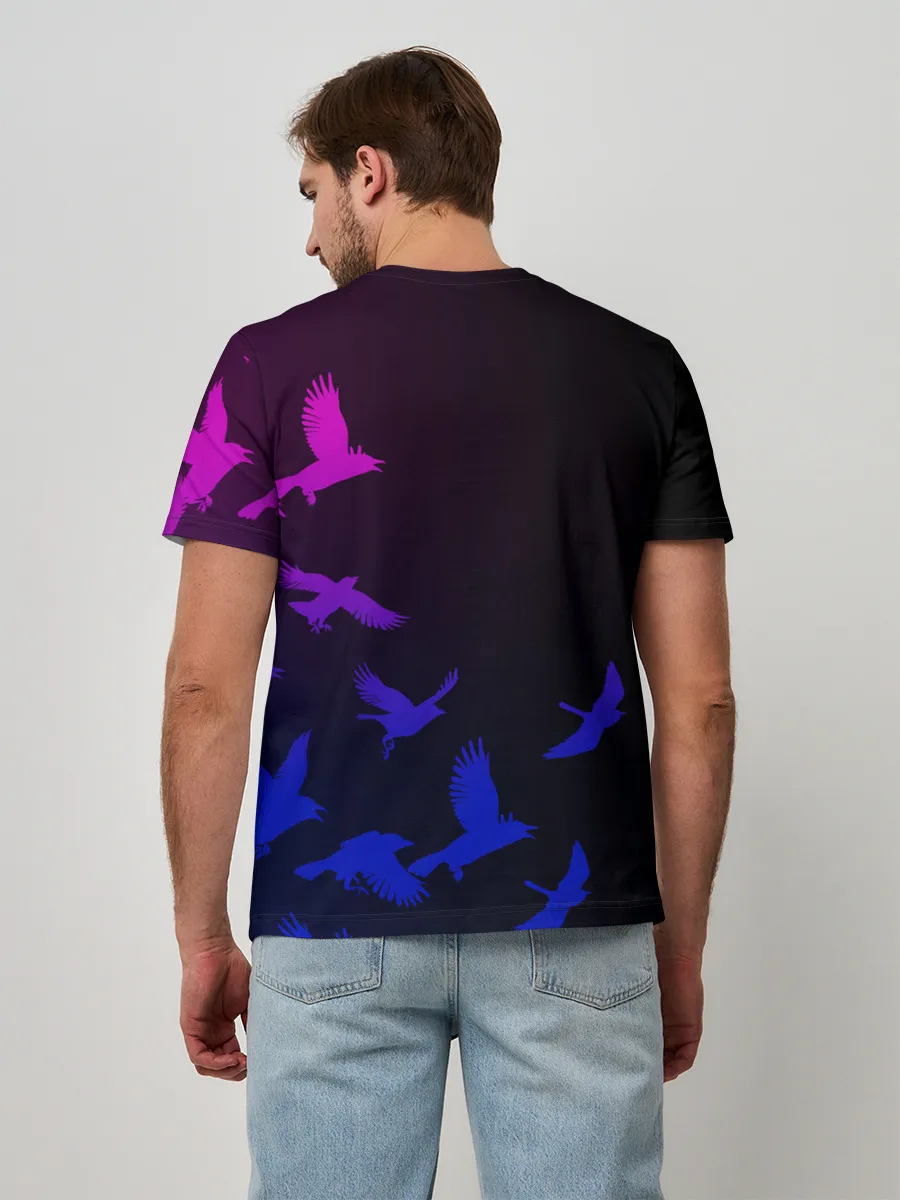 Мужская базовая футболка / Three Days Grace