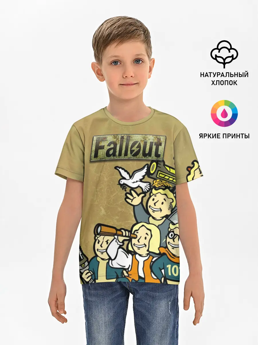 Детская базовая футболка / Волтбои