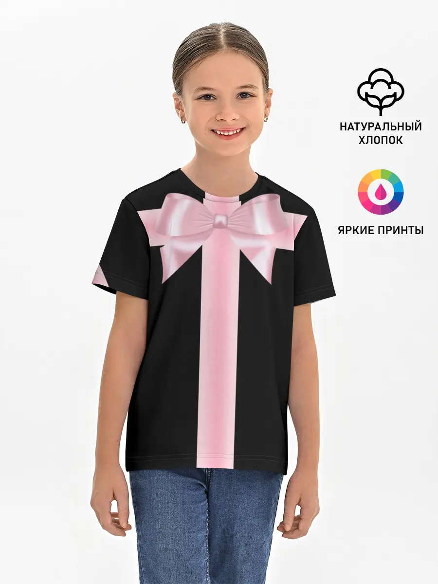 Детская базовая футболка / ИГРА В КАЛЬМАРА, ДИЗАЙН ГРОБА