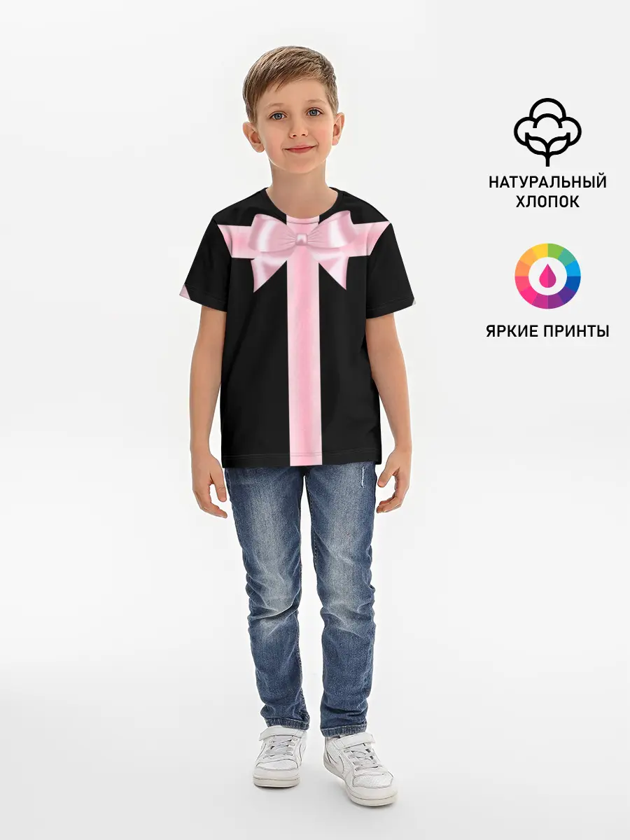 Детская базовая футболка / ИГРА В КАЛЬМАРА, ДИЗАЙН ГРОБА