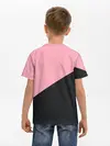 Детская базовая футболка / Black Pink