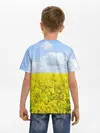 Детская базовая футболка / Желтый цвет весны