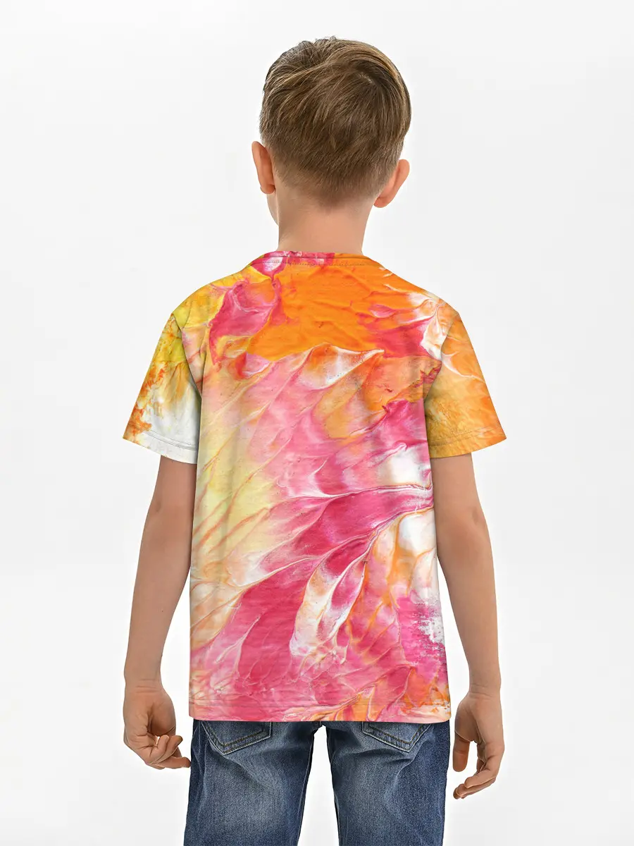 Детская базовая футболка / Яркая | Bright colors