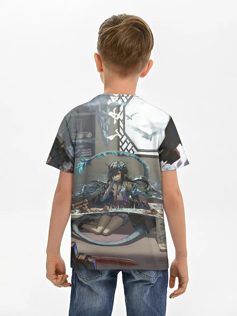 Детская базовая футболка / Arknights Clay