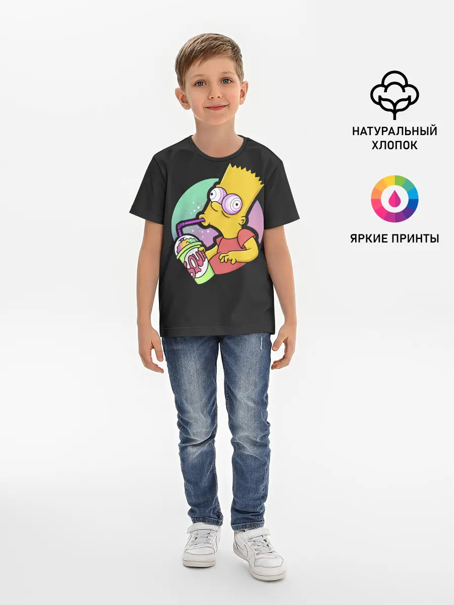Детская базовая футболка / Барт с содой