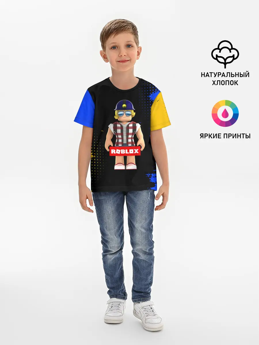 Детская базовая футболка / ROBLOX | РОБЛОКС