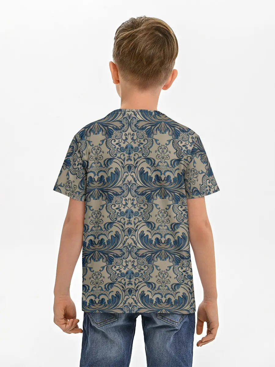 Детская базовая футболка / Классические узоры