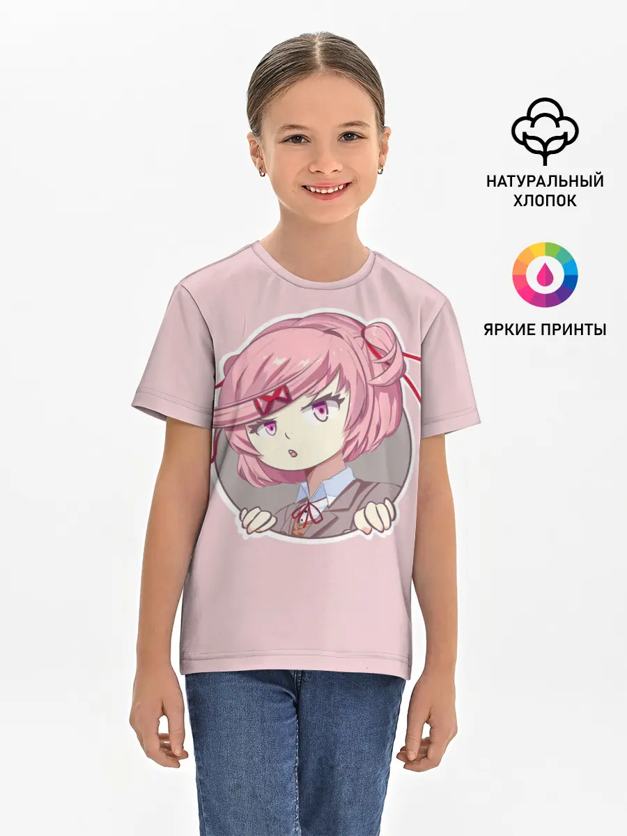 Детская базовая футболка / Нацуки