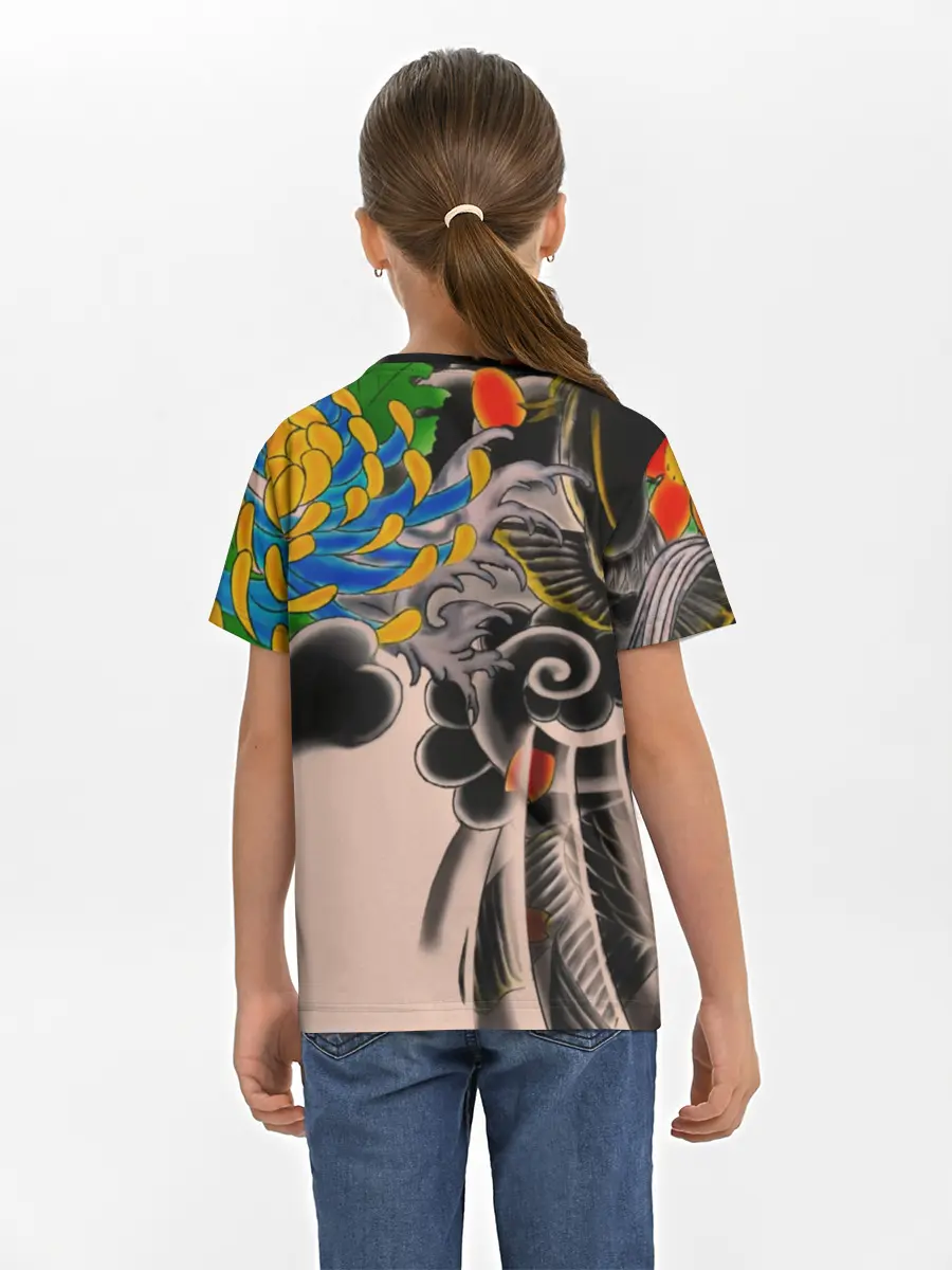 Детская базовая футболка / Dsquared tattoo