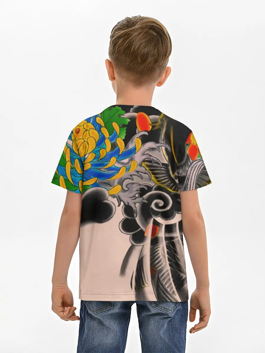 Детская базовая футболка / Dsquared tattoo