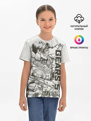 Детская базовая футболка / Gears 5