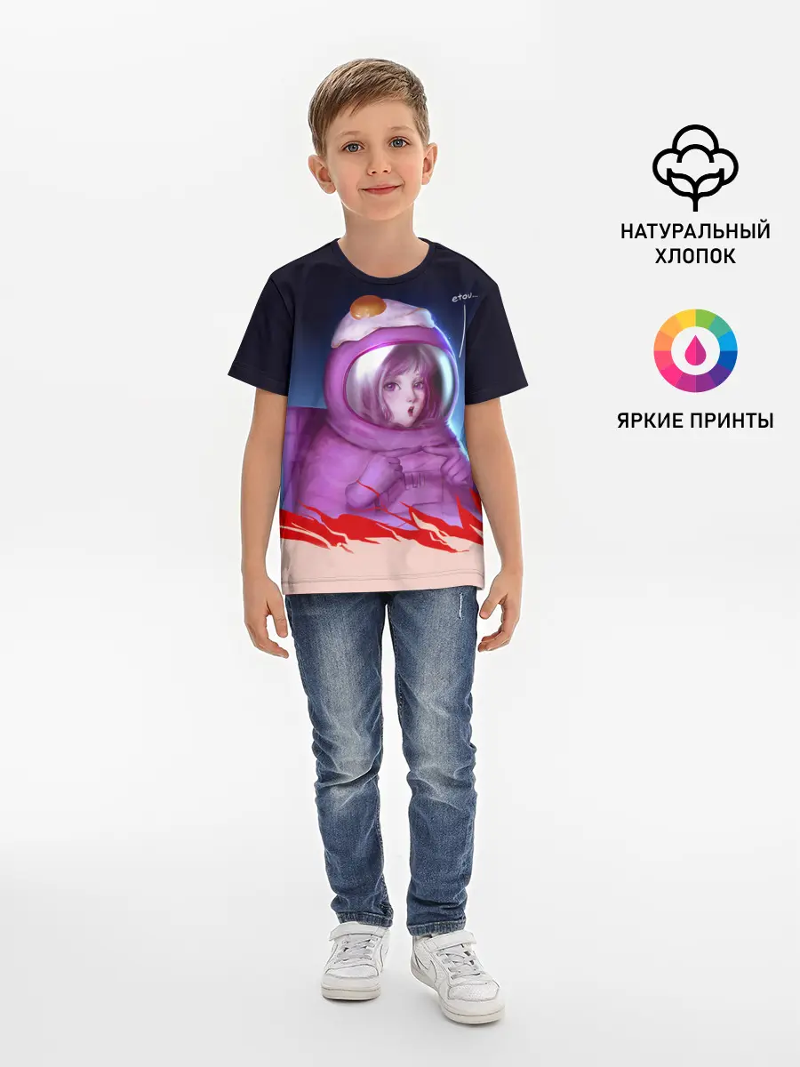 Детская базовая футболка / Among UsEtow