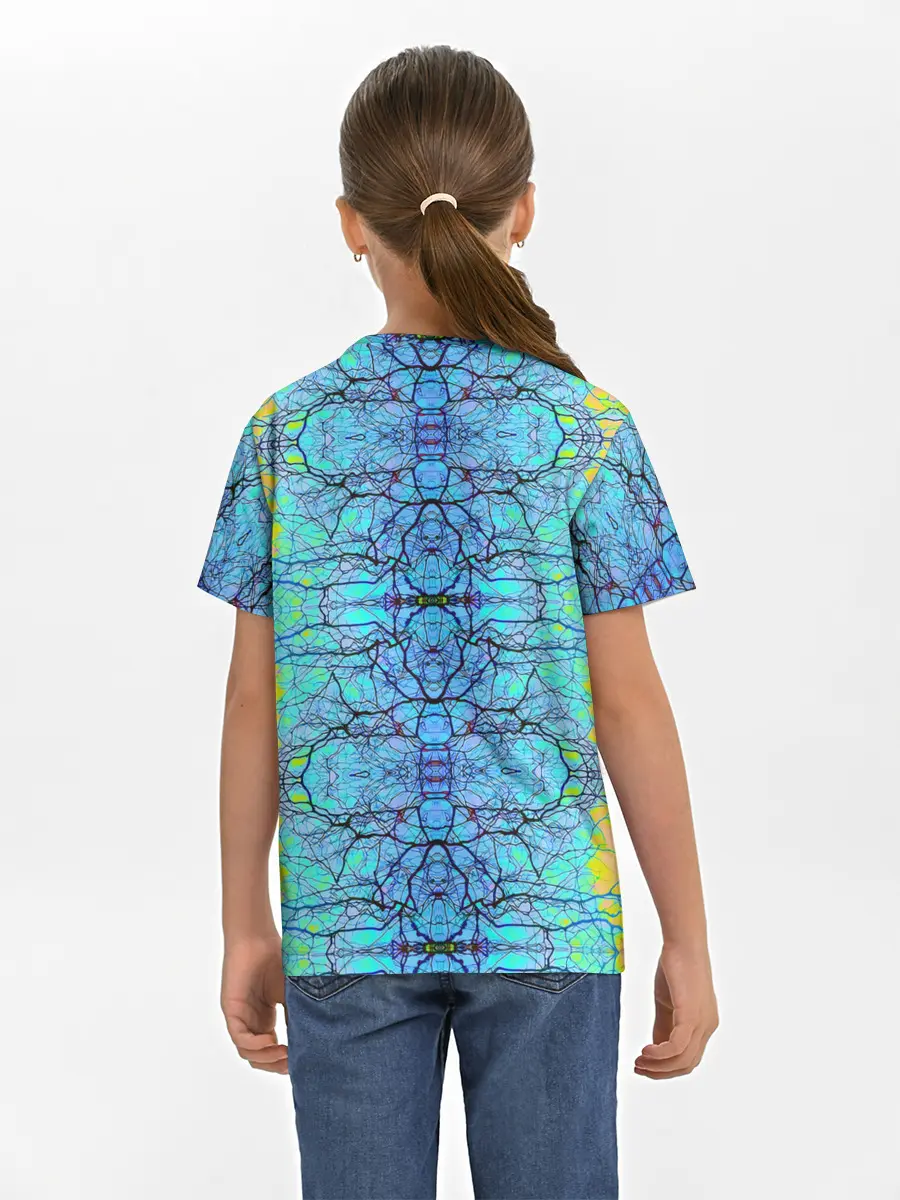 Детская базовая футболка / Психоделика