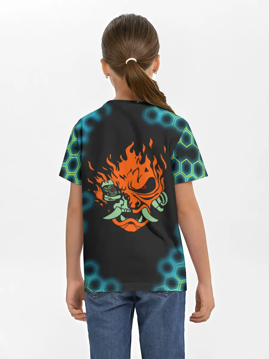 Детская базовая футболка / CYBERPUNK 2077