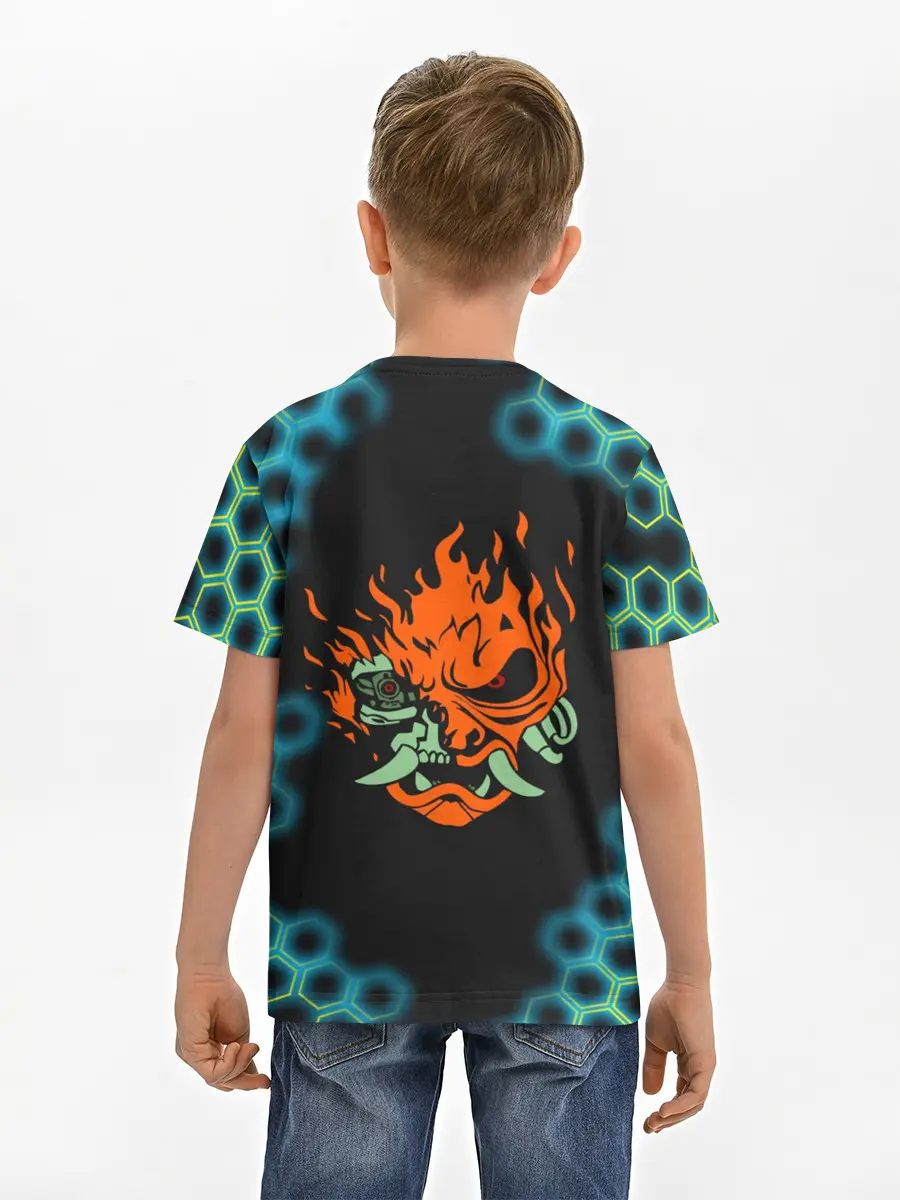 Детская базовая футболка / CYBERPUNK 2077