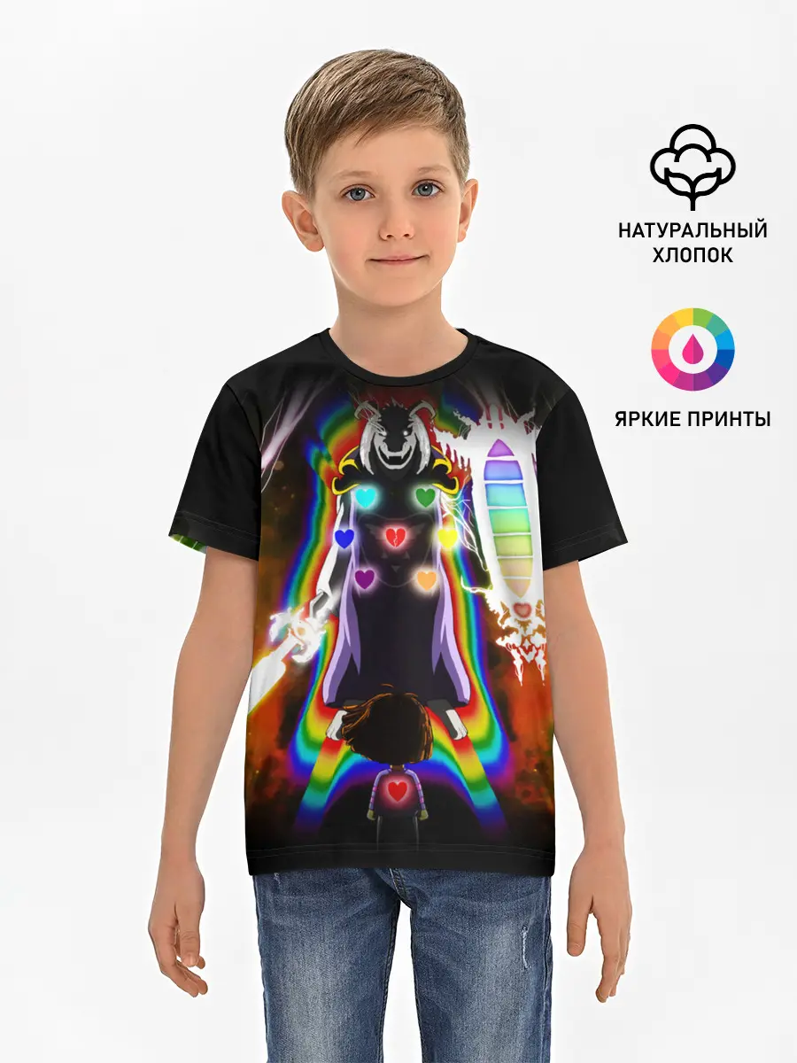 Детская базовая футболка / UNDERTALE