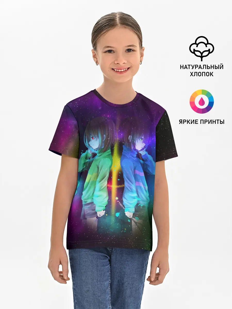 Детская базовая футболка / UNDERTALE