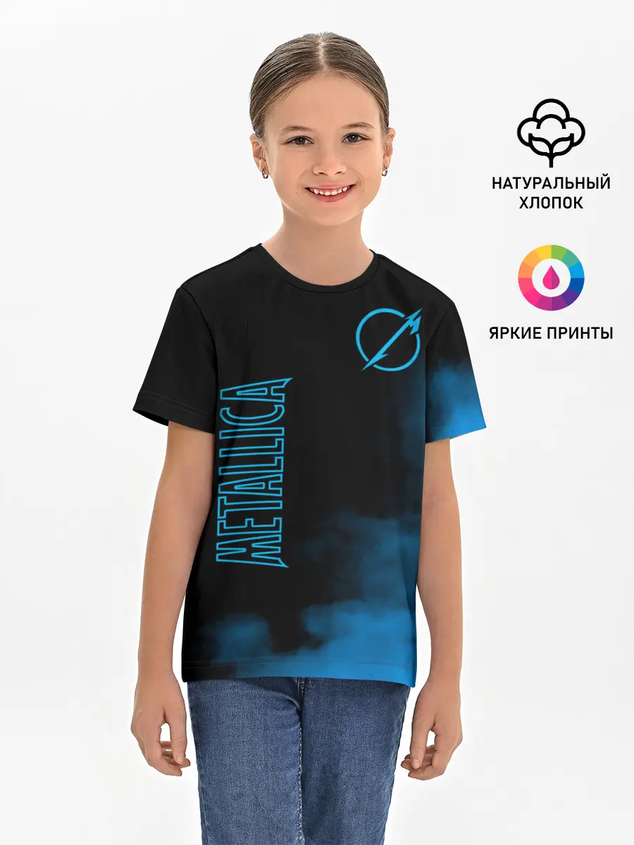 Детская базовая футболка / Metallica