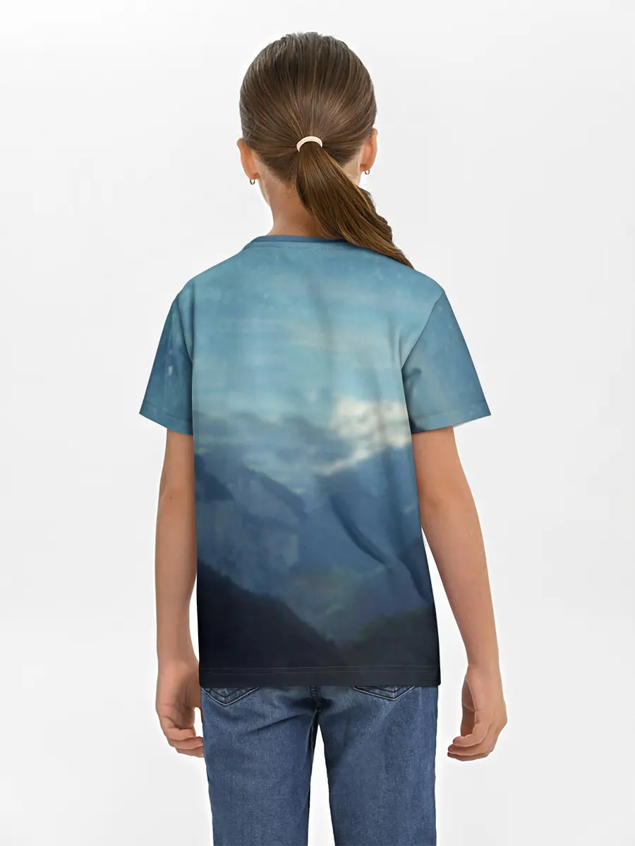 Детская базовая футболка / Магическая Битва | Реплика Кугисаки Нобара