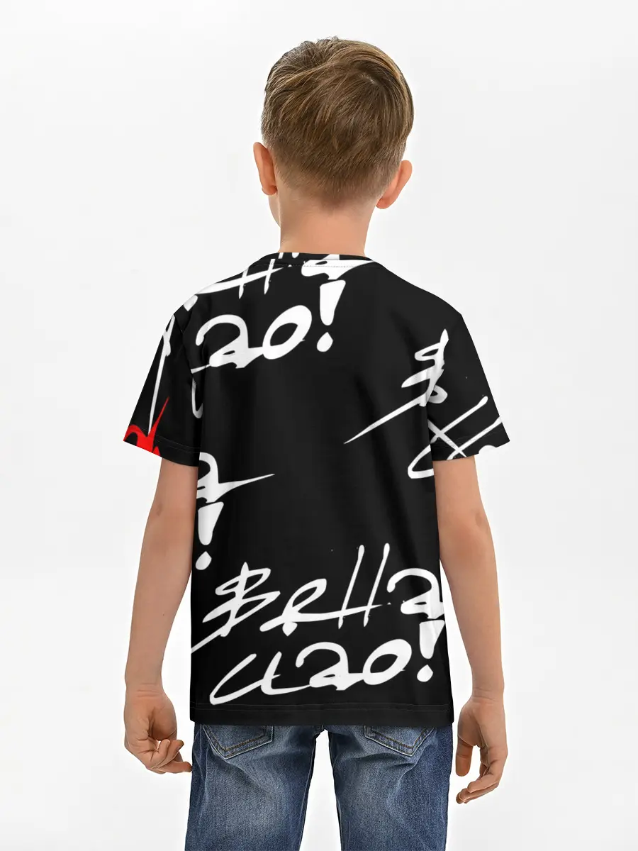 Детская базовая футболка / Бумажный дом, Белла чао