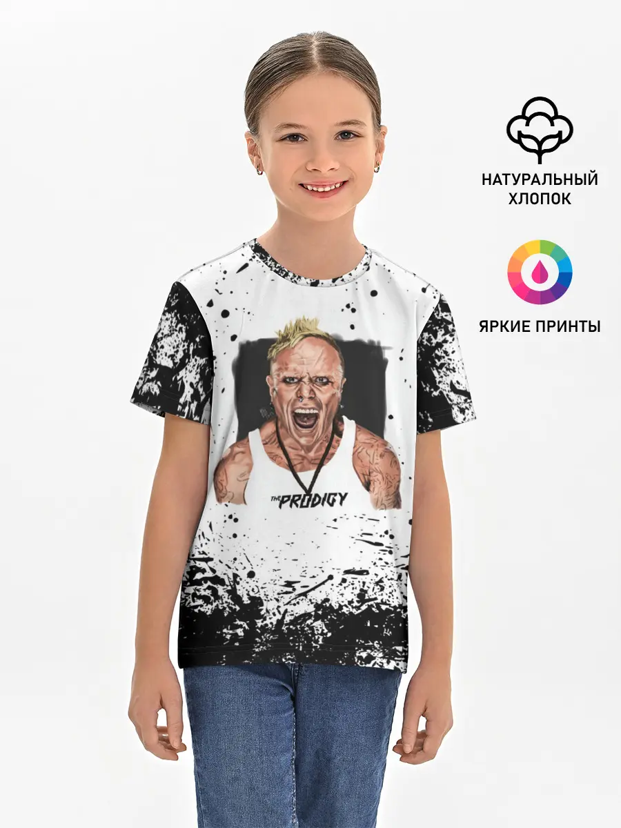 Детская базовая футболка / THE PRODIGY | ПРОДИДЖИ
