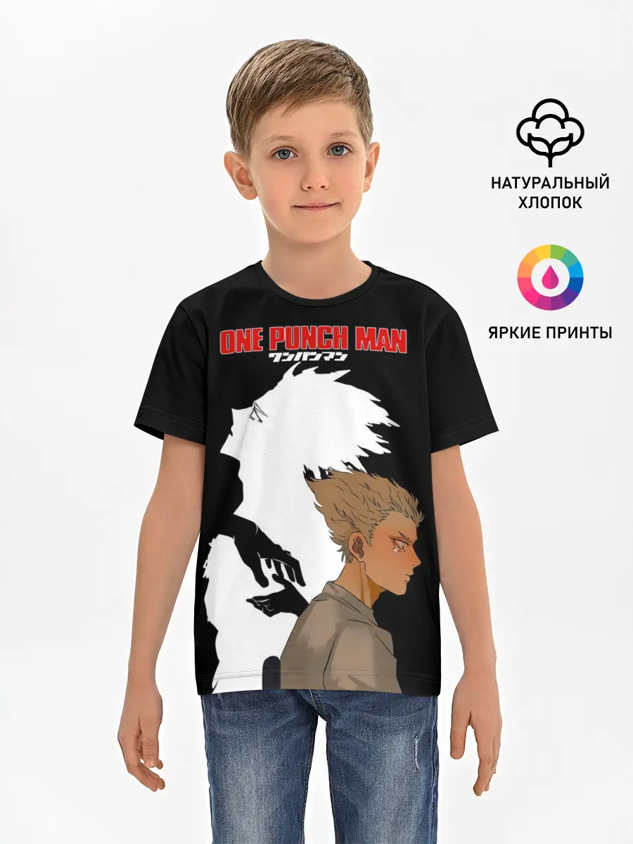 Детская базовая футболка / Слеза Гароу One Punch-Man