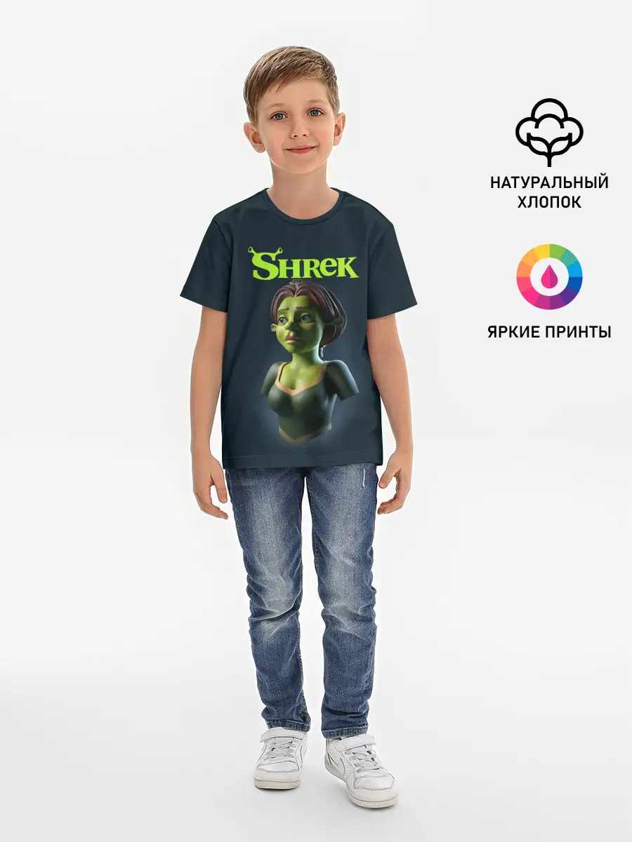 Детская базовая футболка / Fiona | Фиона