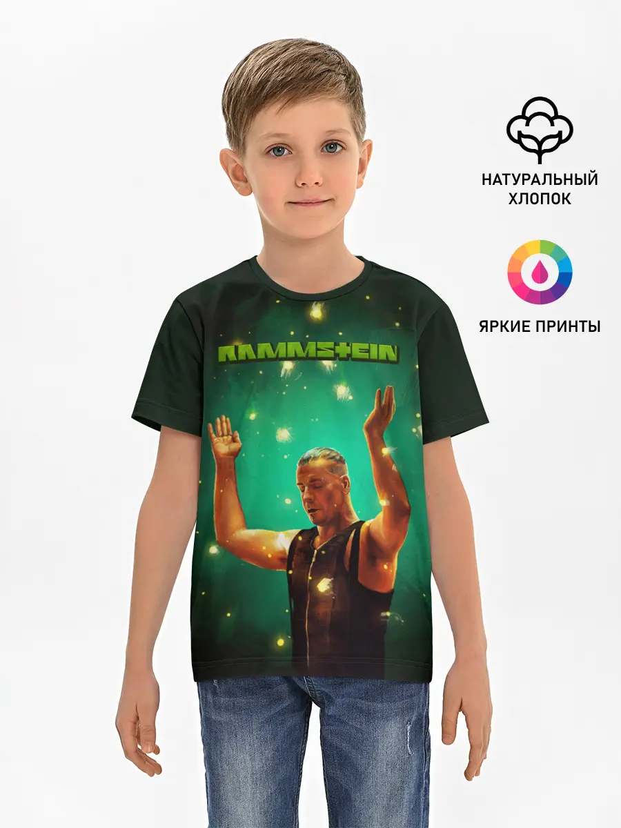Детская базовая футболка / Rammstein