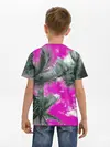 Детская базовая футболка / Palms Glitch