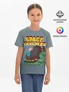 Детская базовая футболка / Boss | Space Invaders | Old game