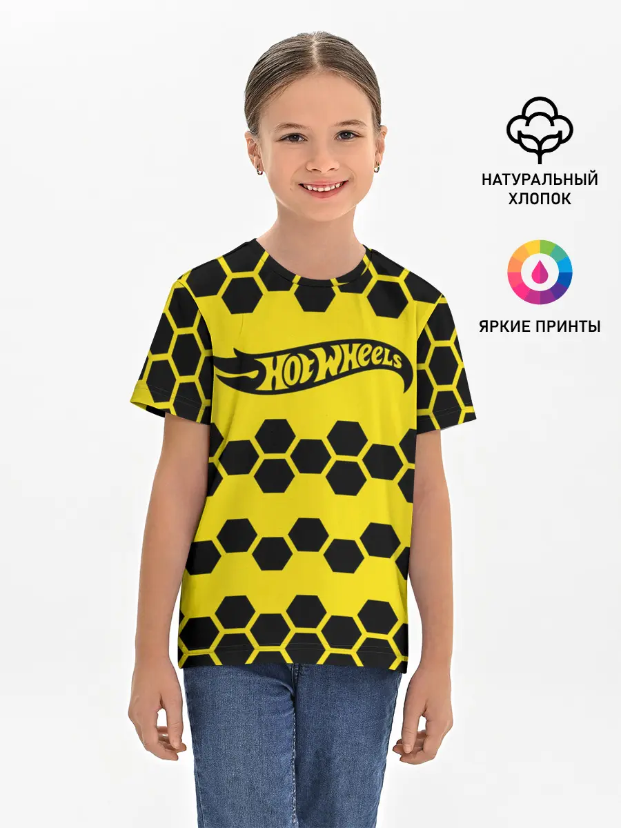 Детская базовая футболка / Hot Wheels