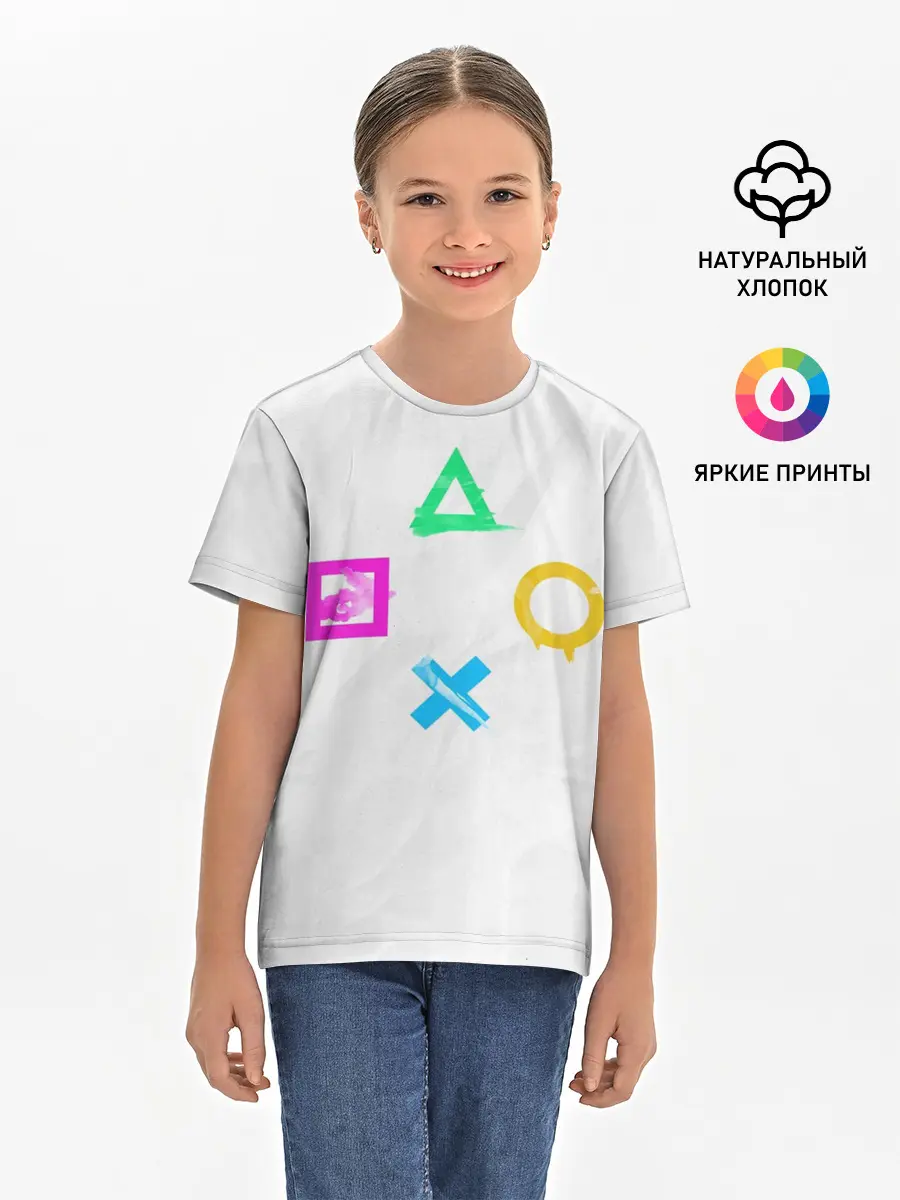 Детская базовая футболка / GAMEPAD