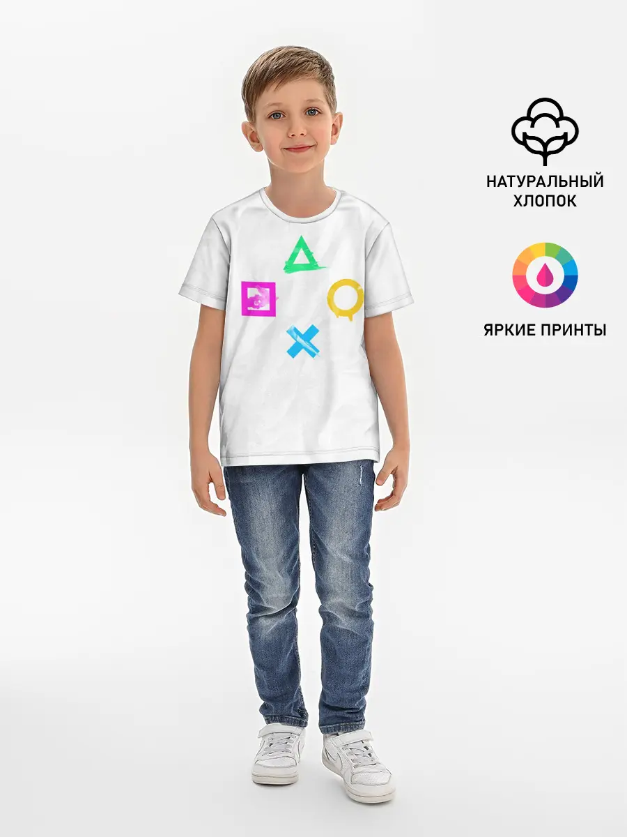 Детская базовая футболка / GAMEPAD
