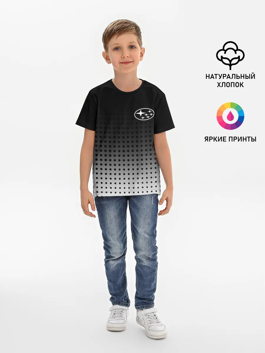 Детская базовая футболка / Subaru