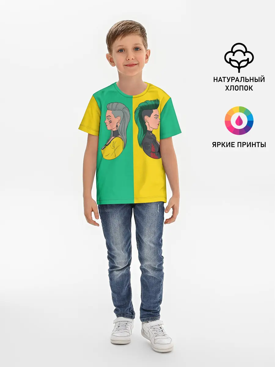 Детская базовая футболка / Бестия