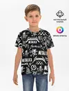 Детская базовая футболка / METALLICA LOGOBOMBING