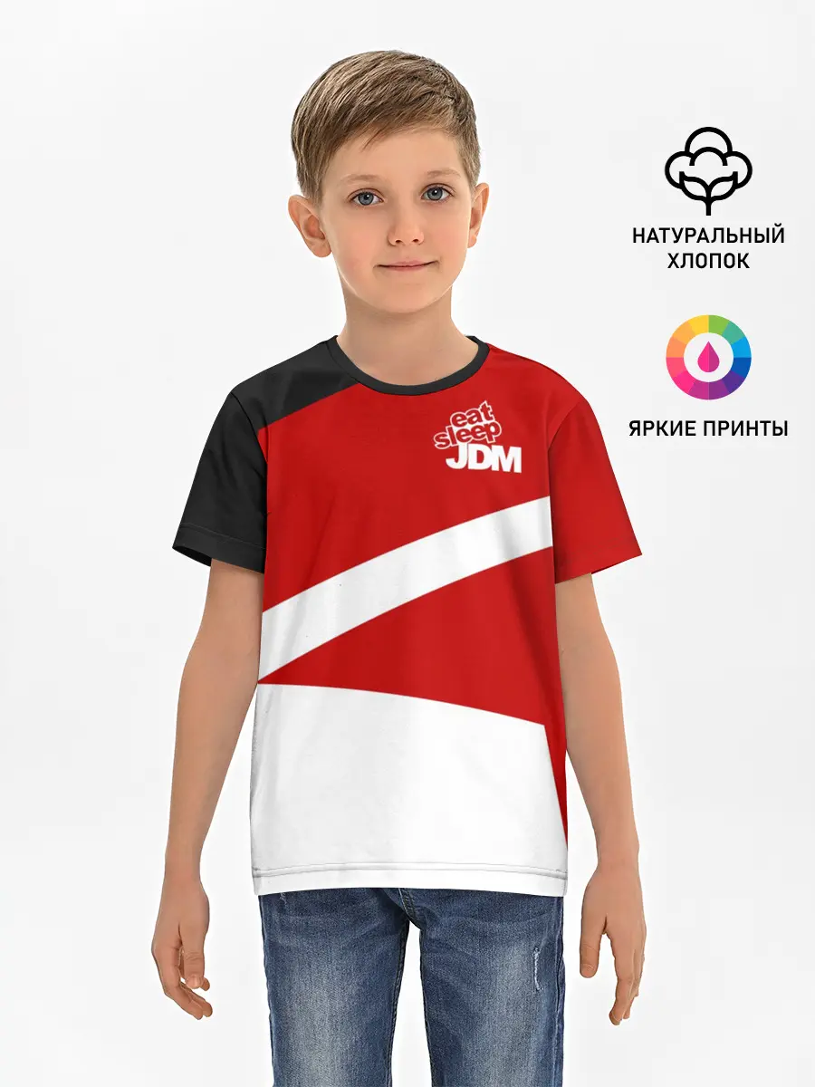 Детская базовая футболка / JDM SPORT
